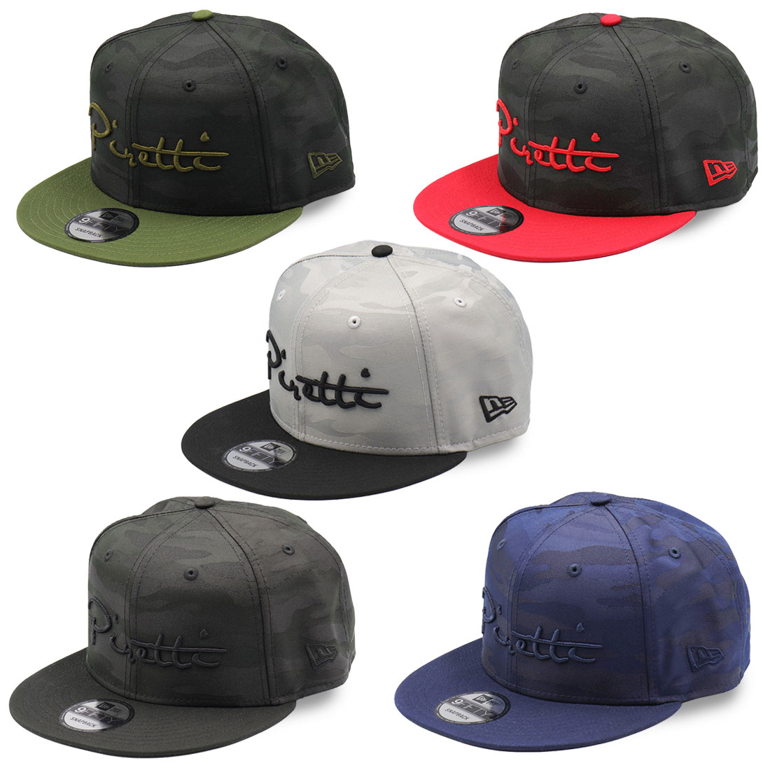 ニューエラ x ピレッティ キャップ 9FIFTY スナップバック