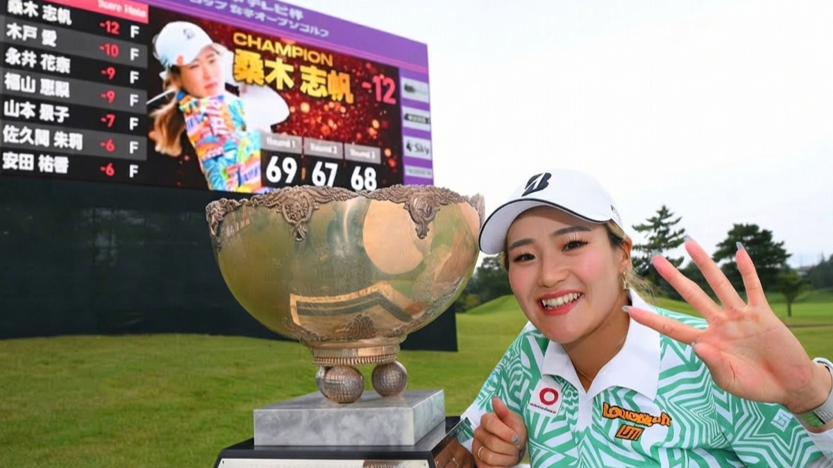 【ピレッティジャパン社長】 また勝った。桑木志穂プロ、Pirettiパターで今季4勝目！